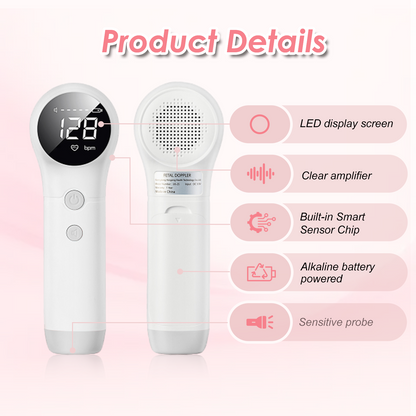 Home Doppler Fetal Monitor  Integrated portable design