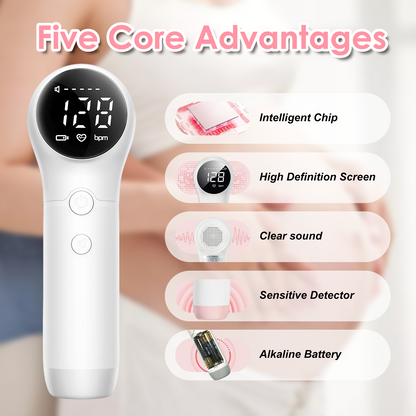Home Doppler Fetal Monitor  Integrated portable design