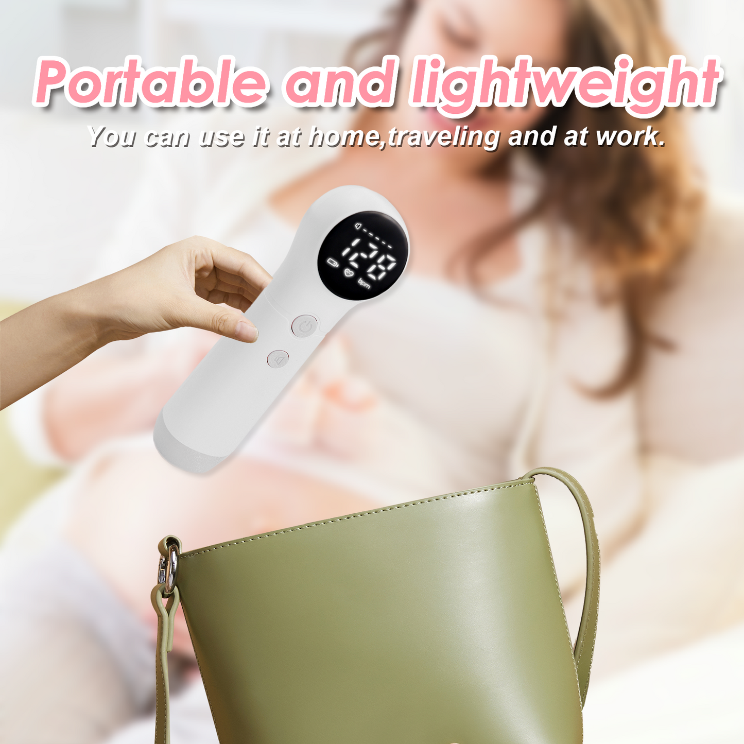 Home Doppler Fetal Monitor  Integrated portable design