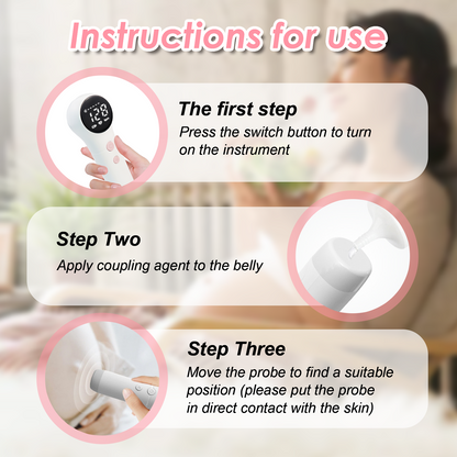 Home Doppler Fetal Monitor  Integrated portable design